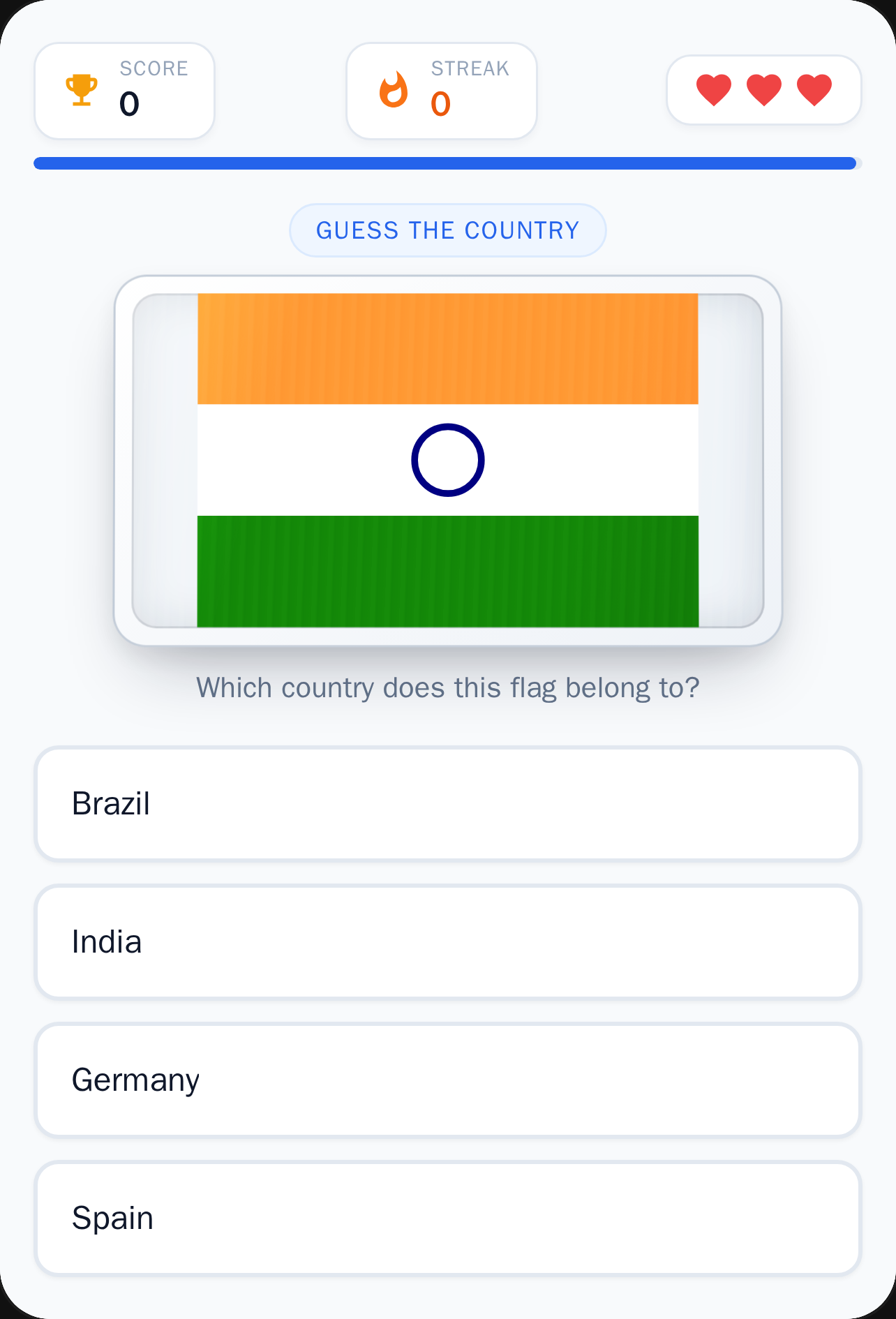 Guess the Country - Flag Quiz cover