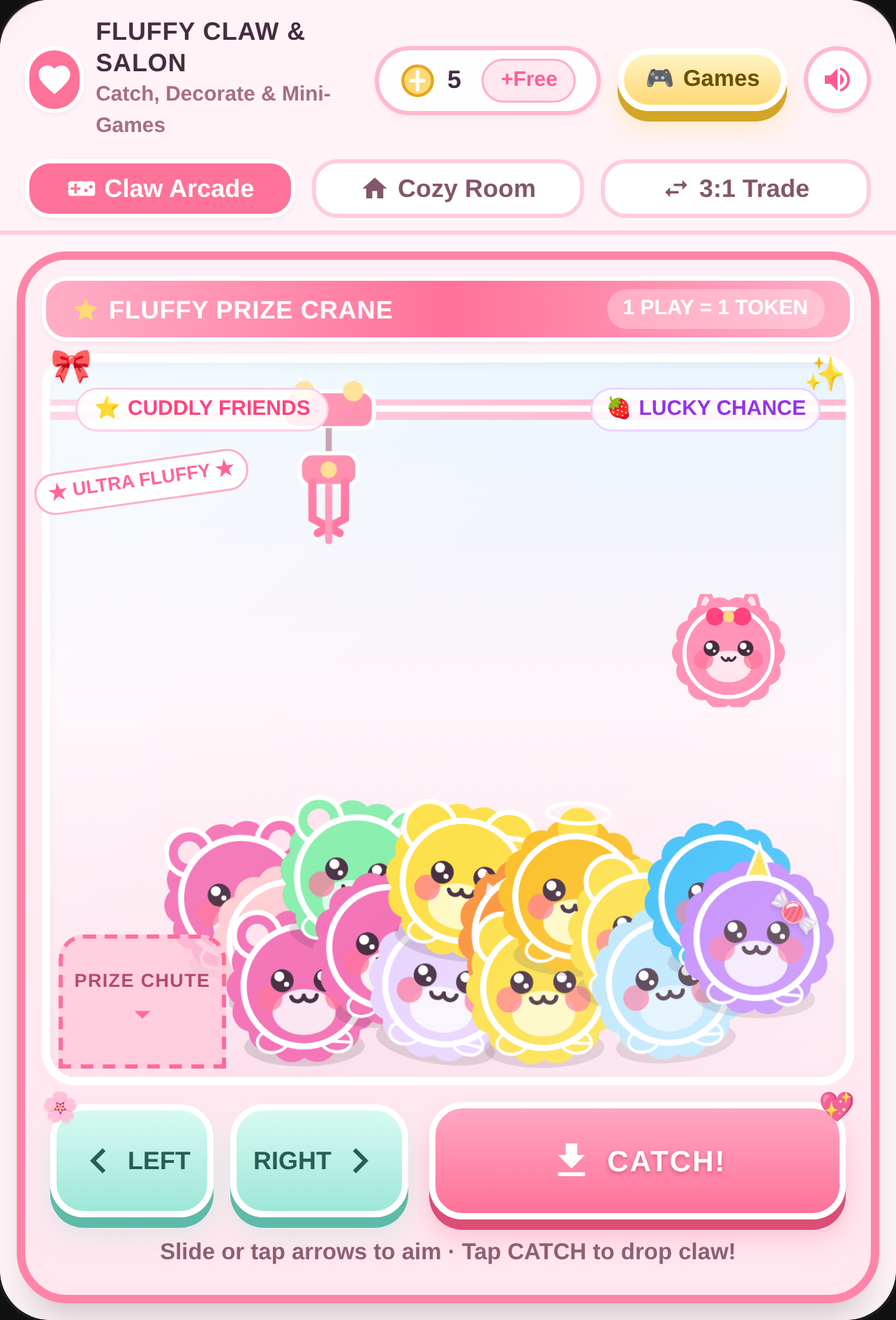 Kawaii Fluffy Claw & Plushie cover