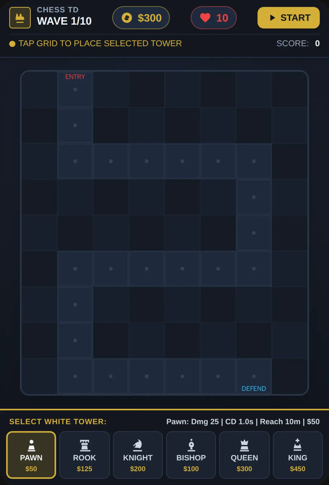 Chess Tower Defense=CTD cover