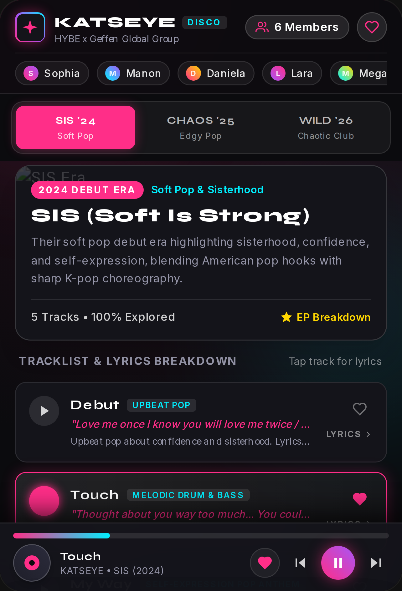 KATSEYE Hub - Discography & Lyrics cover