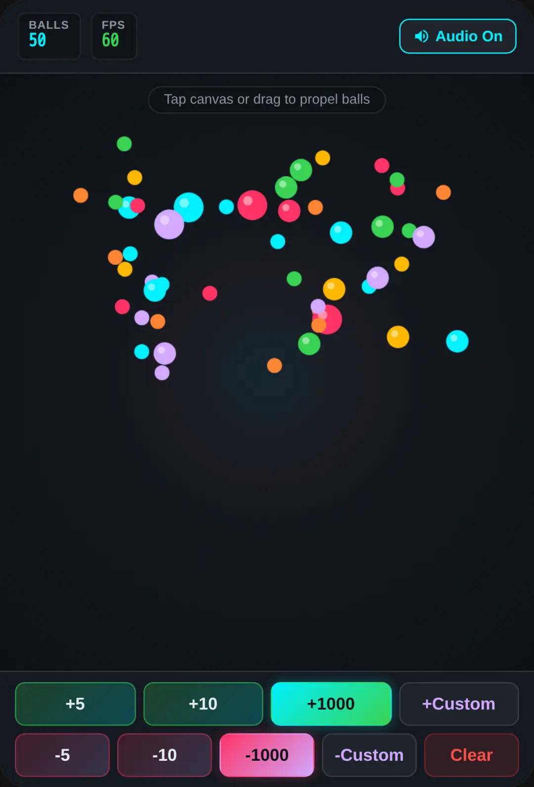 How many balls can your device handle? cover