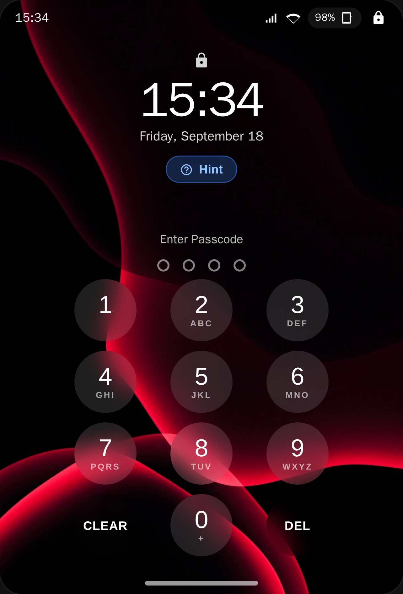 Smart Phone OS - Lock Screen & Apps cover