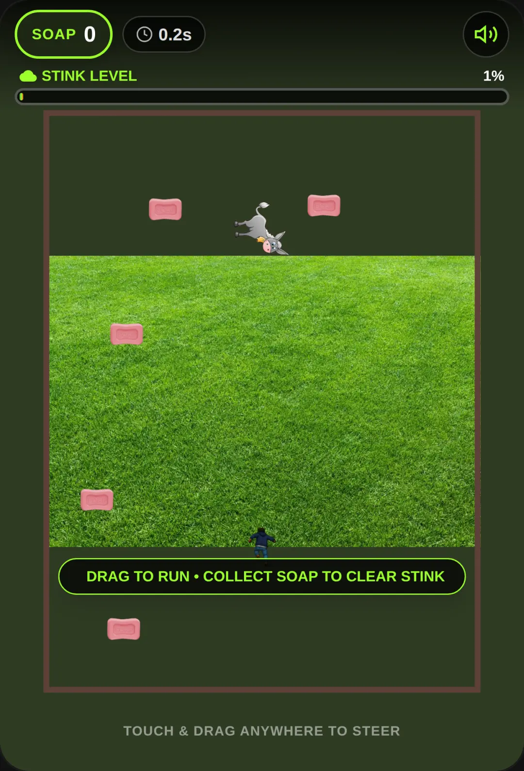 Stinky Donkey Chase cover
