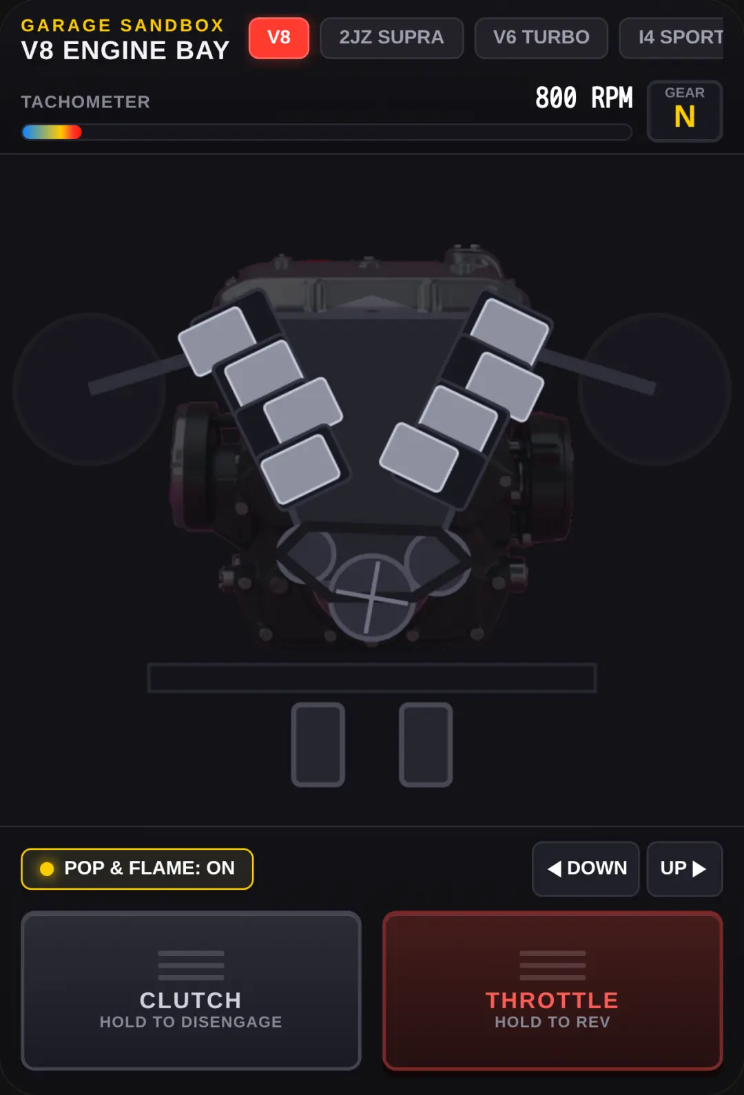 Engine Bay Rev Sandbox cover