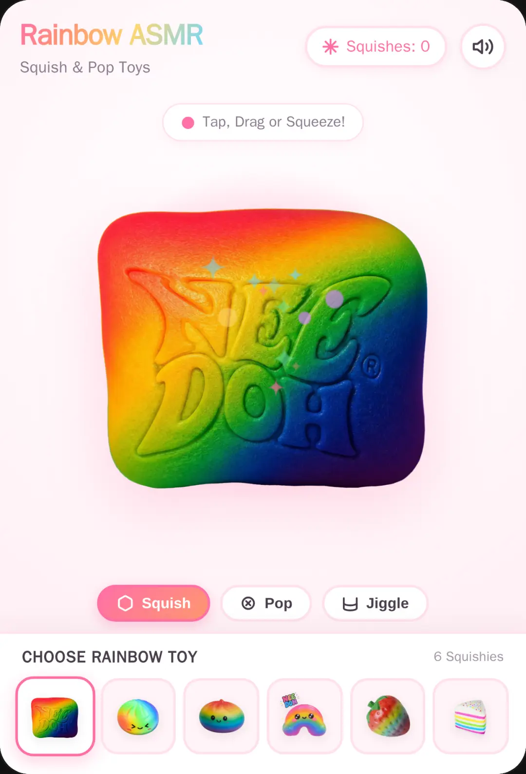 Rainbow ASMR Squishy cover