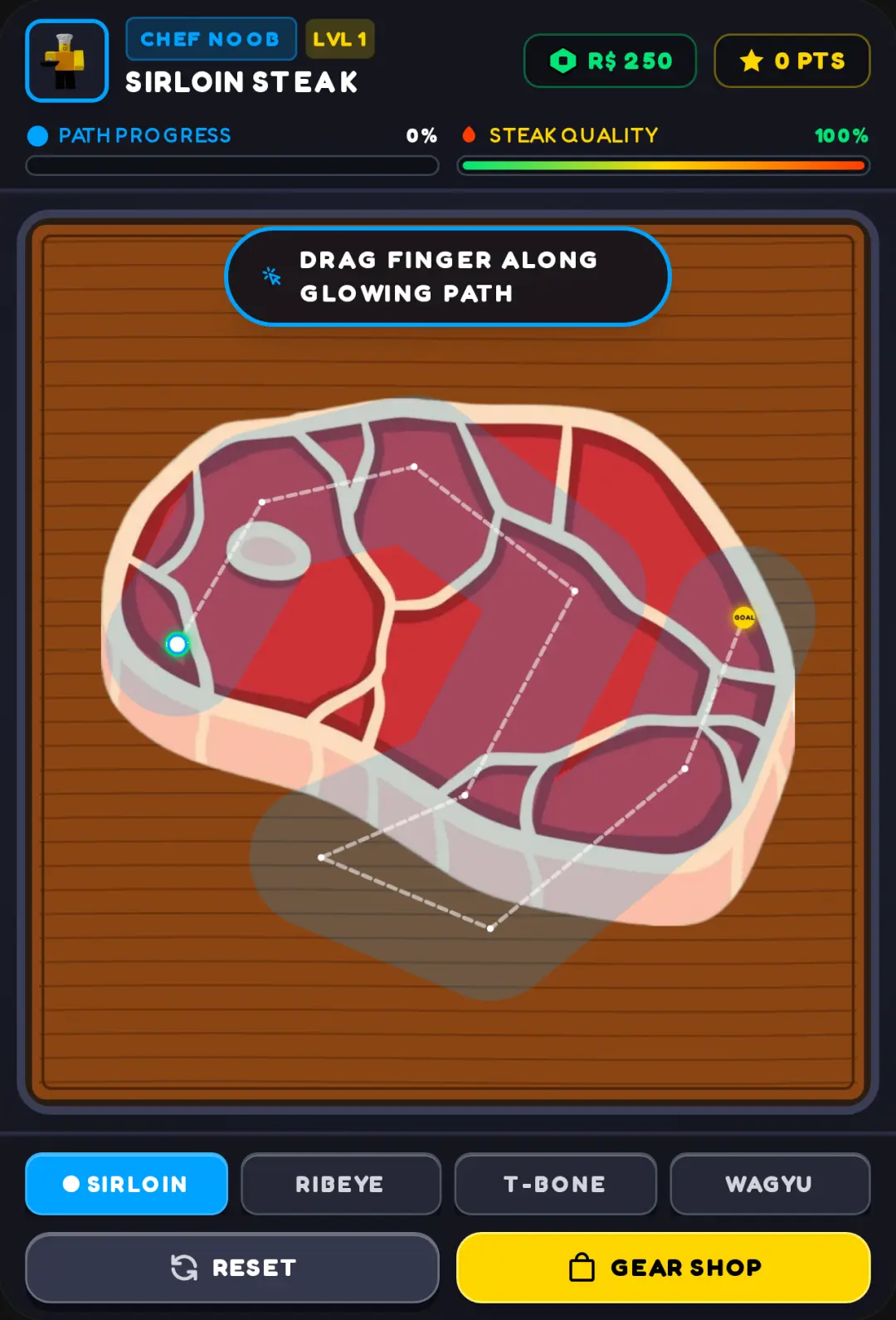 Steakwad Sizzler: Roblox Finger Tracker cover