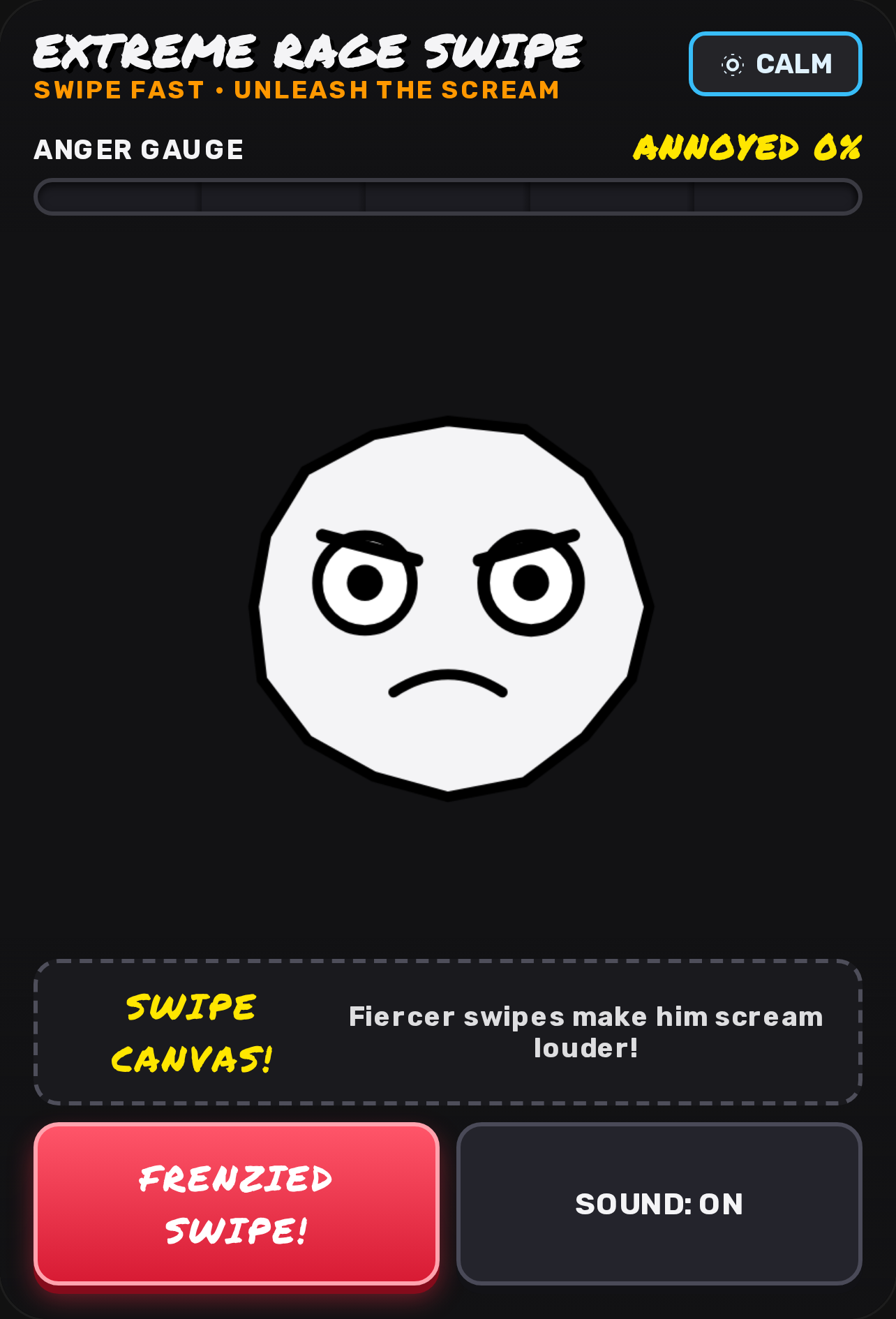 Extreme Anger Swipe cover