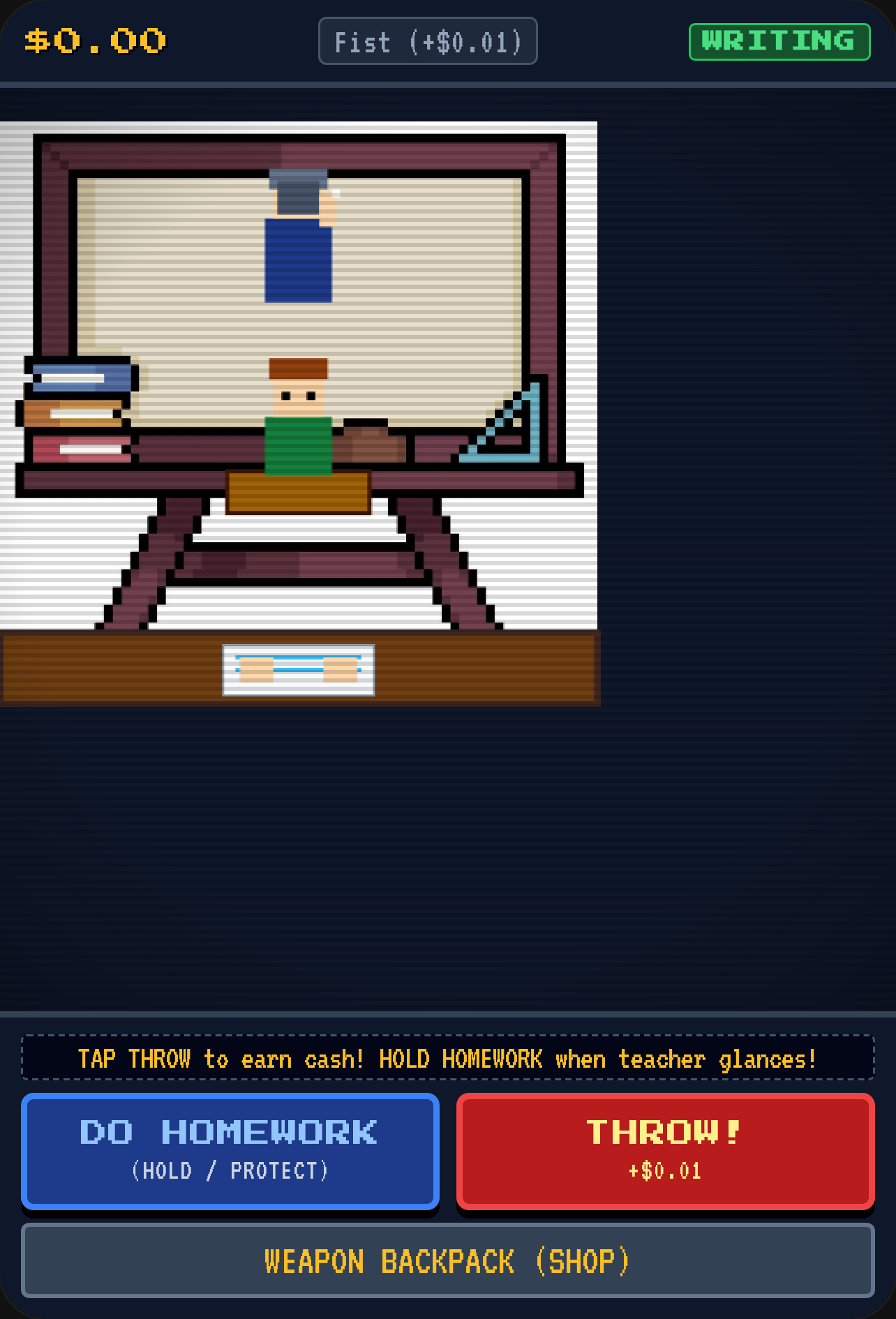Classroom Throwing cover