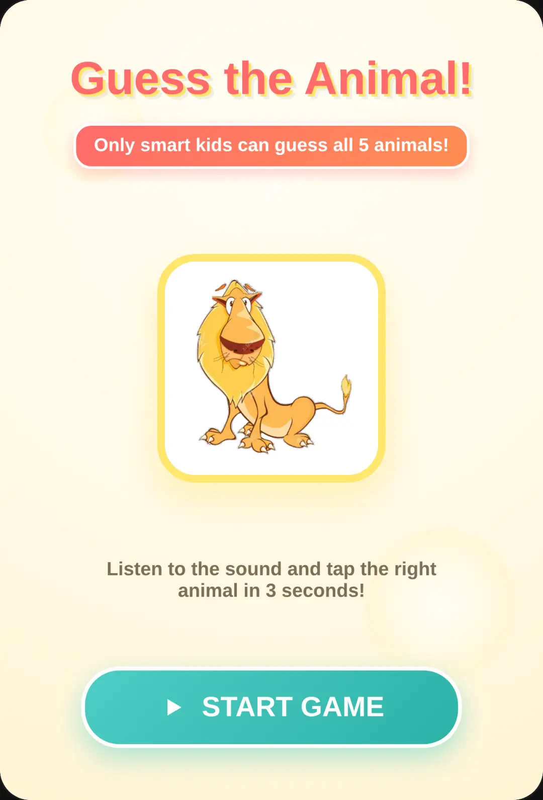Guess the Animal! cover
