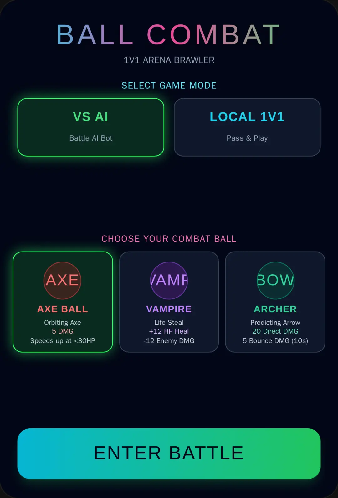 Neon Arena: Ball Combat cover