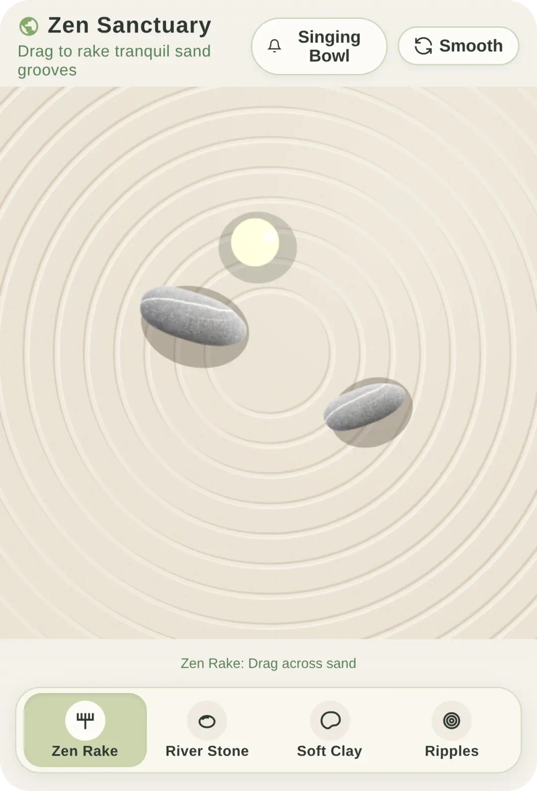 Zen Sanctuary — Sand & Stone Garden cover
