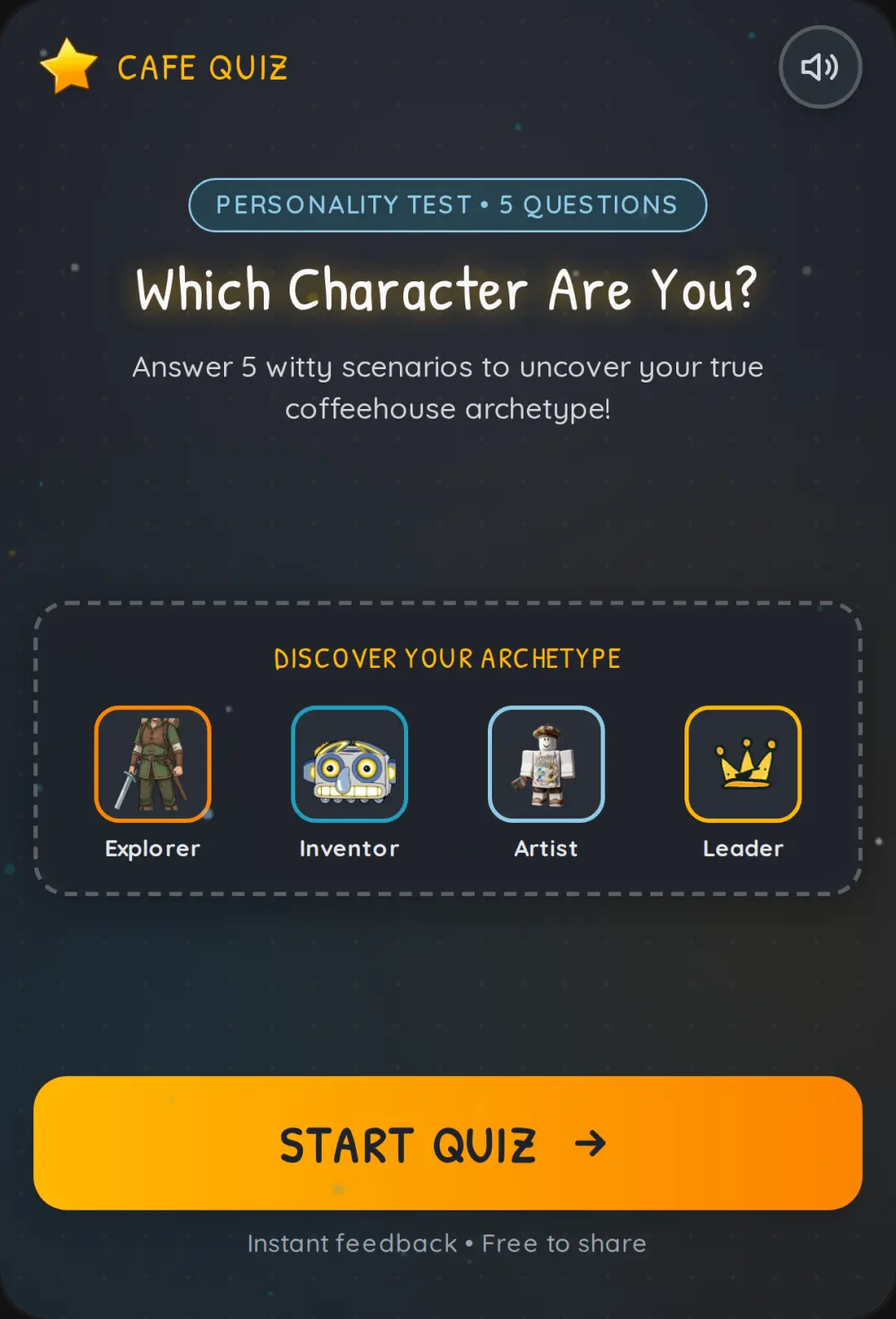 Which Character Are You? - Personality Quiz cover