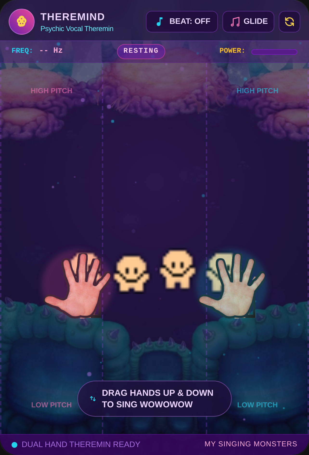 Theremind Simulator - My Singing Monsters cover
