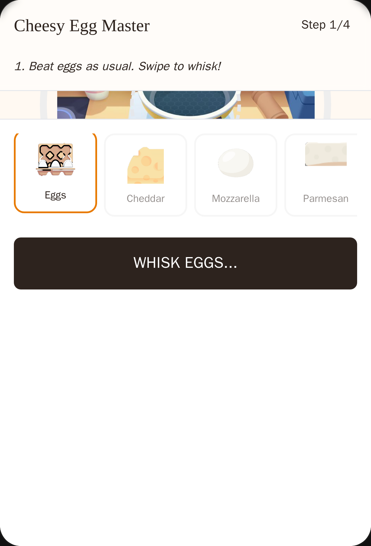 Cheesy Egg Master cover