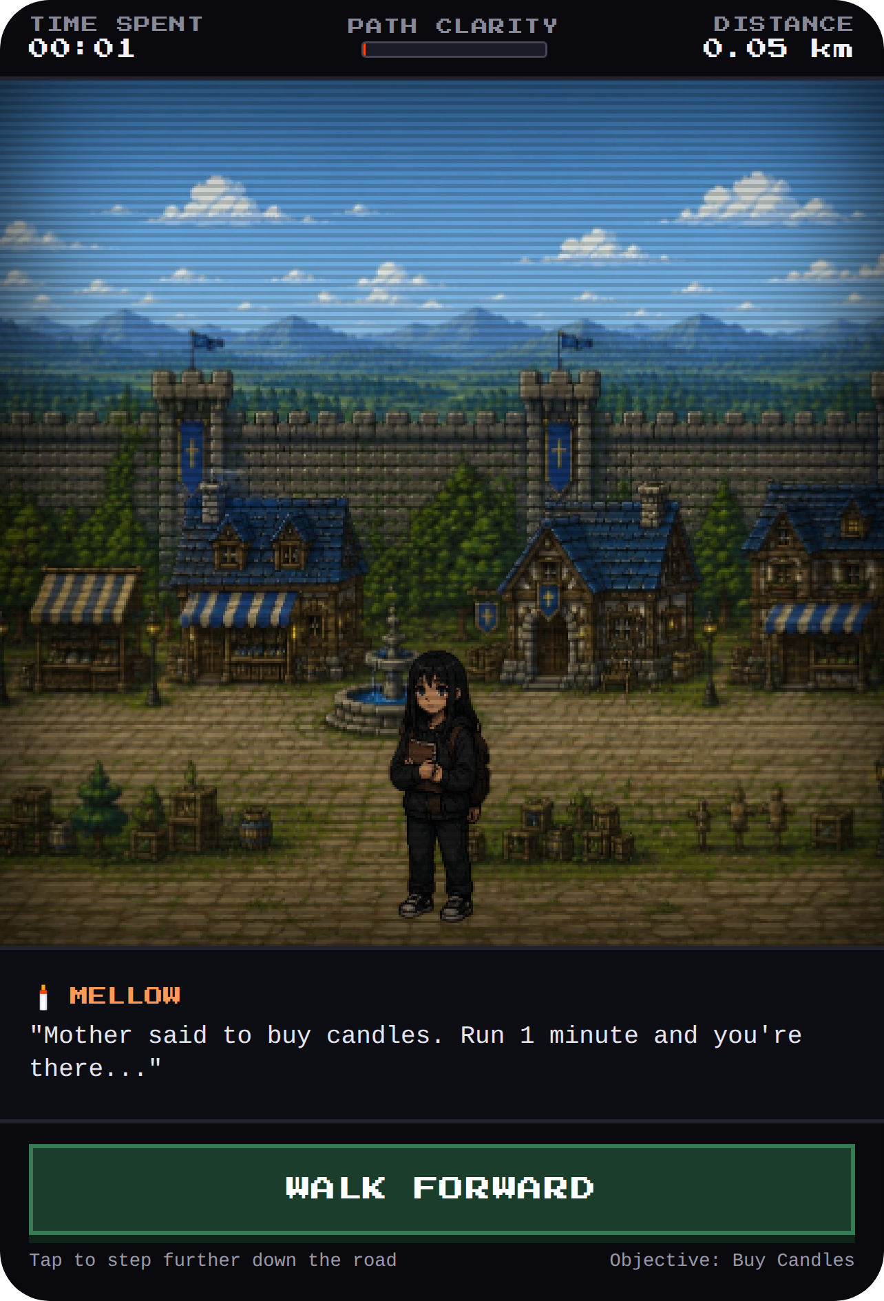 Mellows walk is to far cover