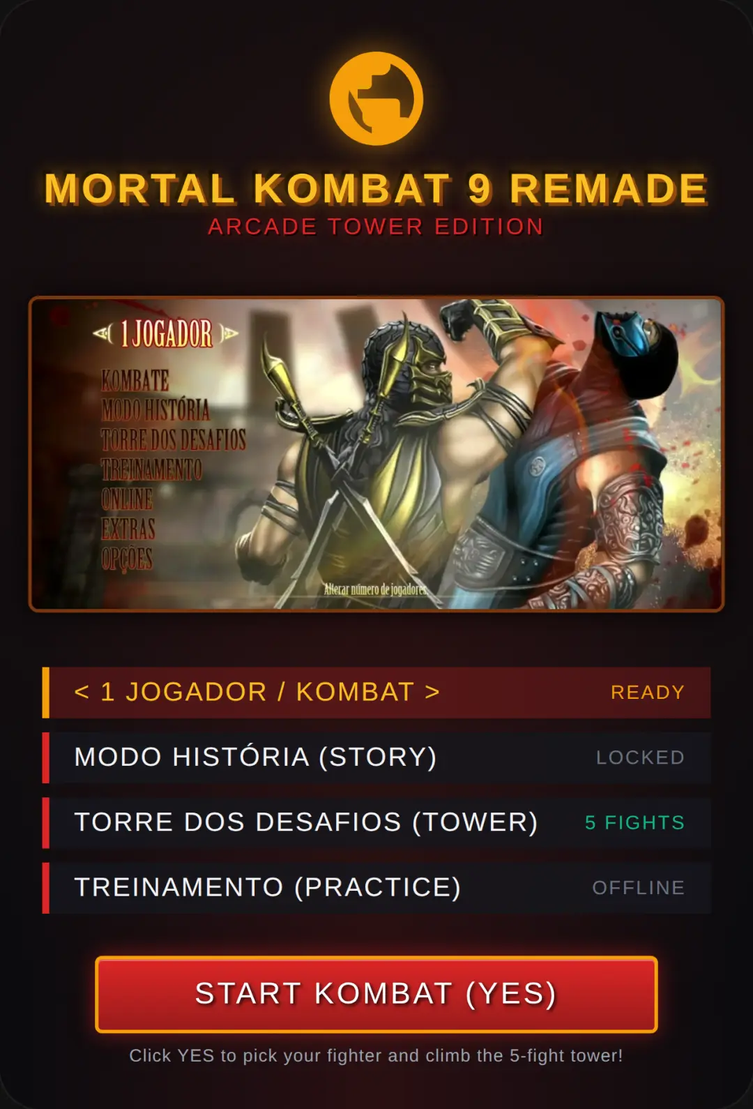 Mortal Kombat 9 Remade cover