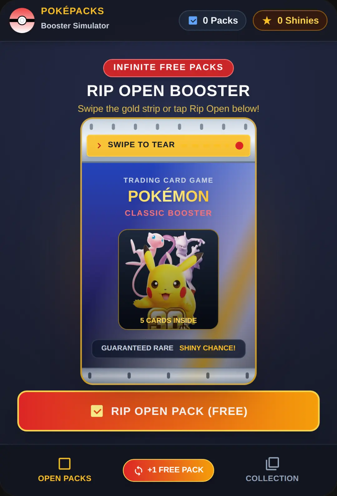 PokéPacks: Infinite Booster Opening cover