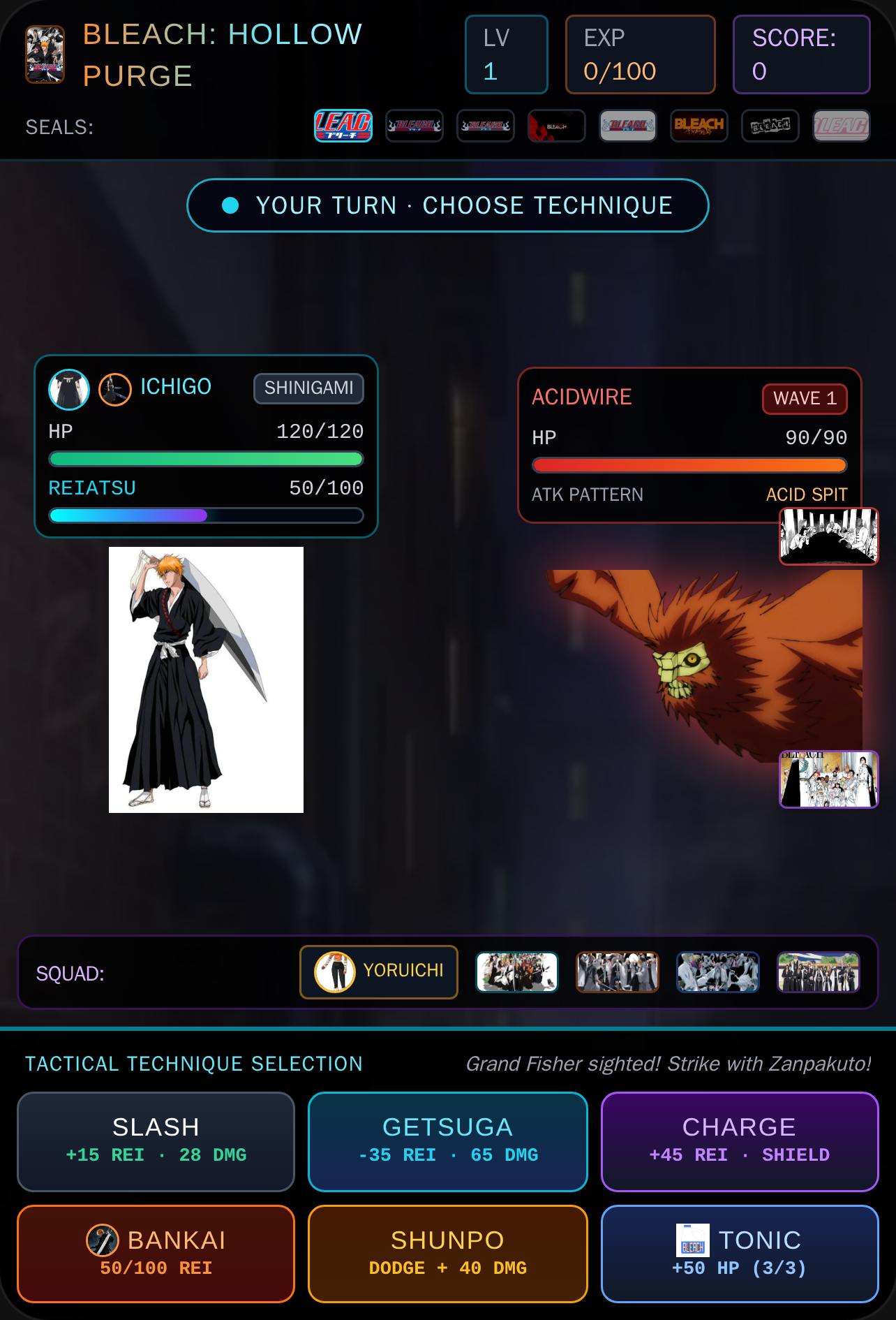 BLEACH: HOLLOW PURGE cover