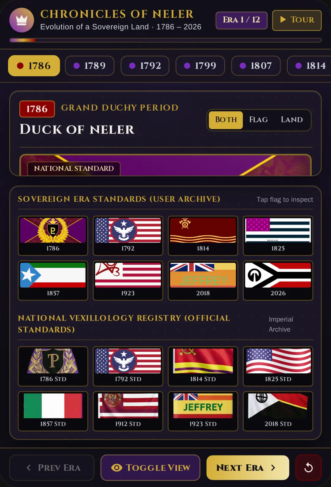 Evolution of Neler · Historical Chronicle cover