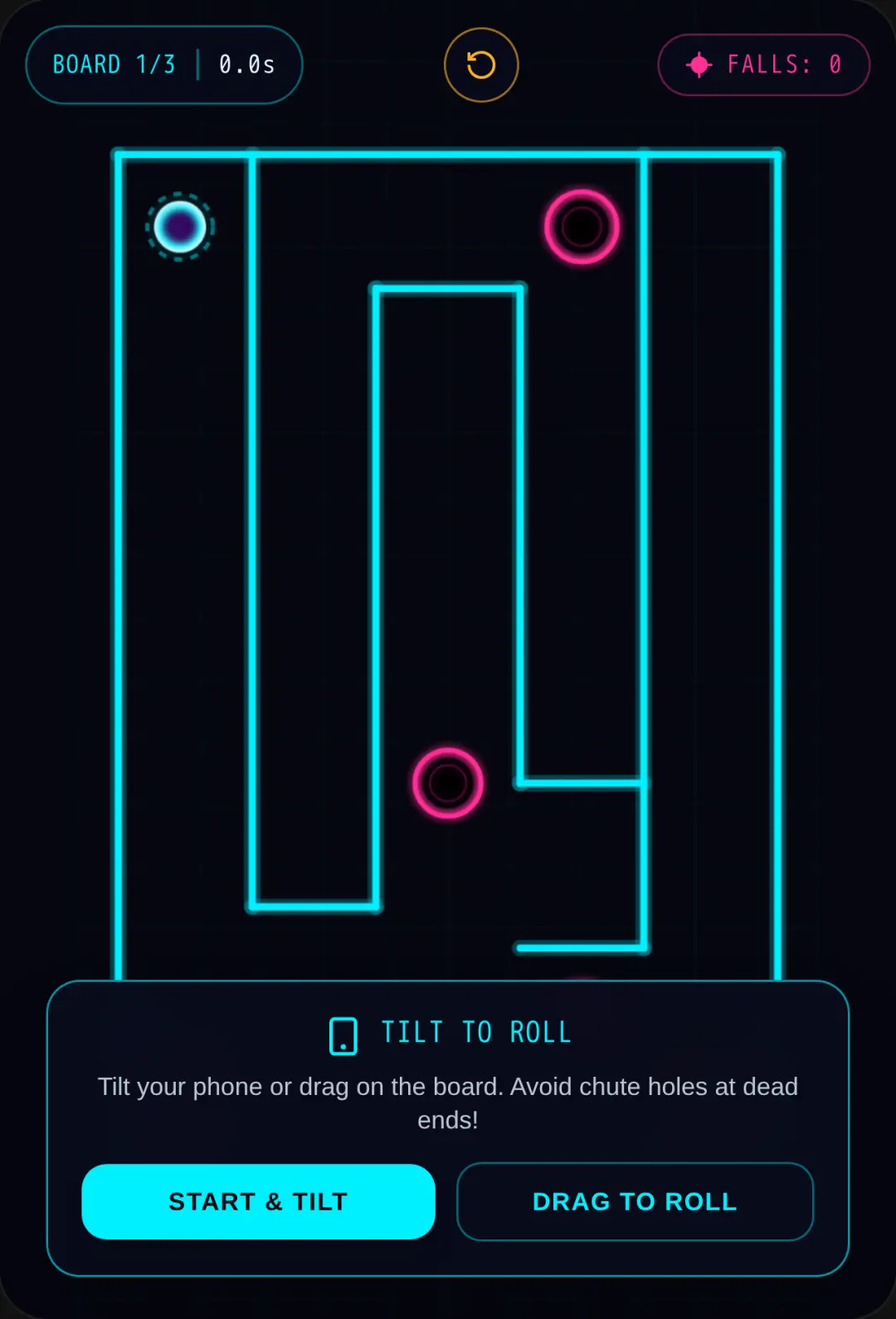 Neon Chute Maze cover