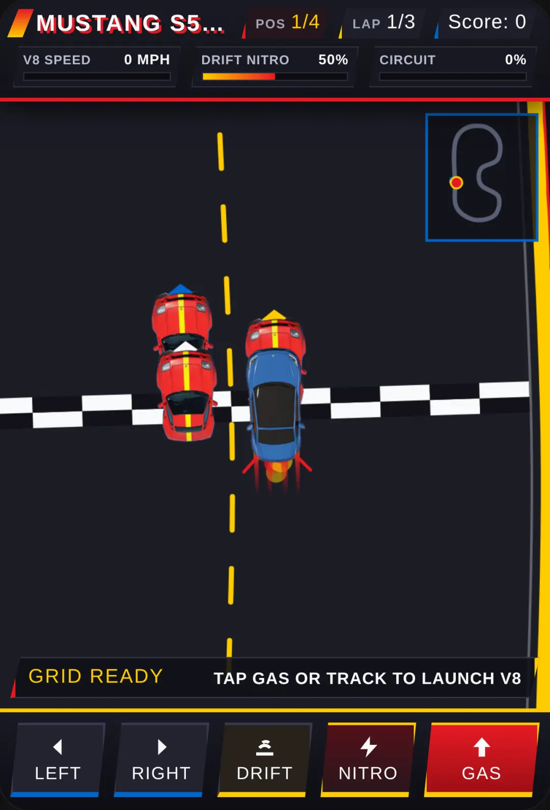 MUSTANG RACE cover