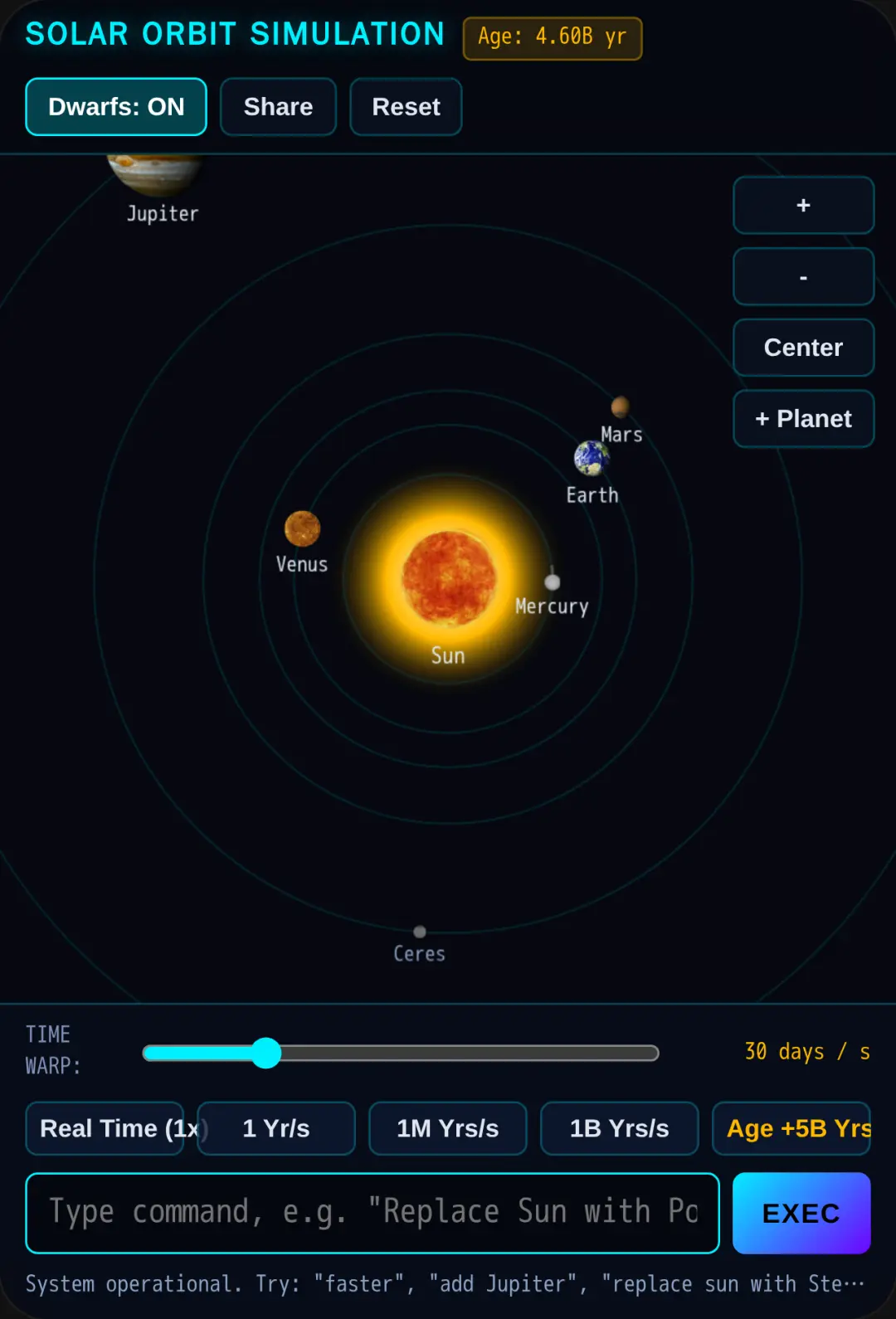 Cosmic Architect - Solar System Simulation cover