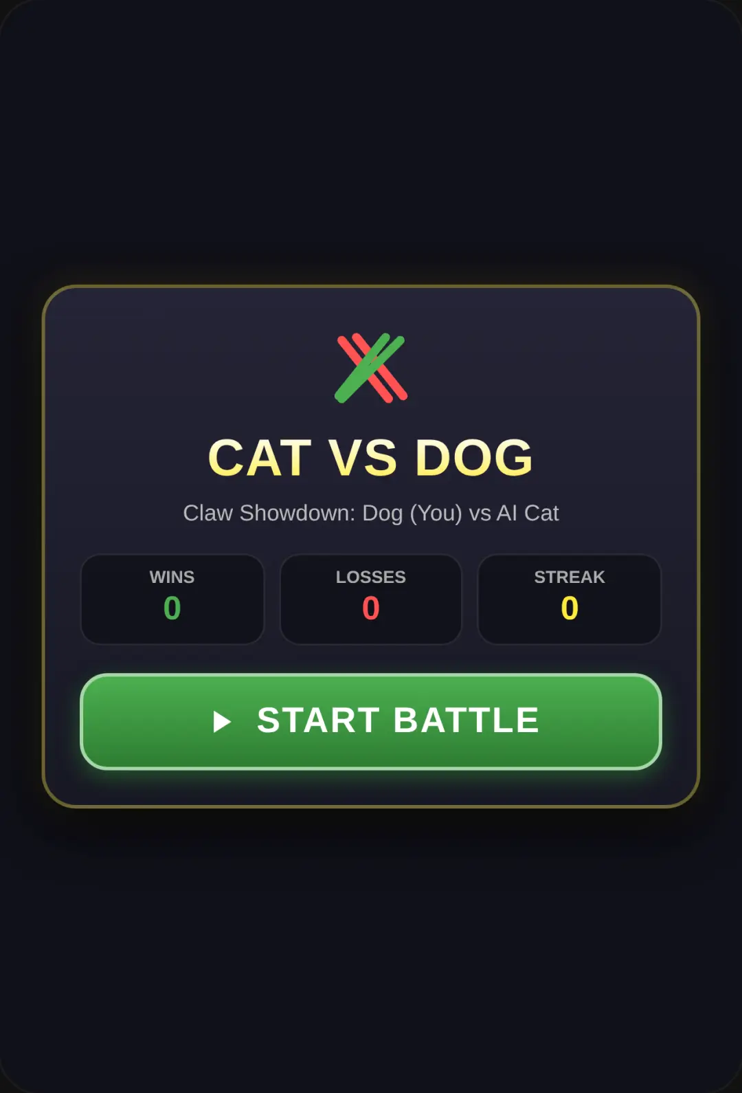 Cat vs Dog Showdown cover