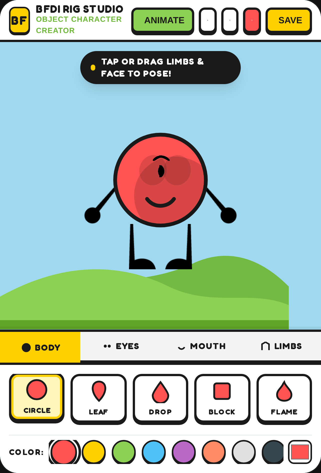 BFDI Character Rig Studio cover