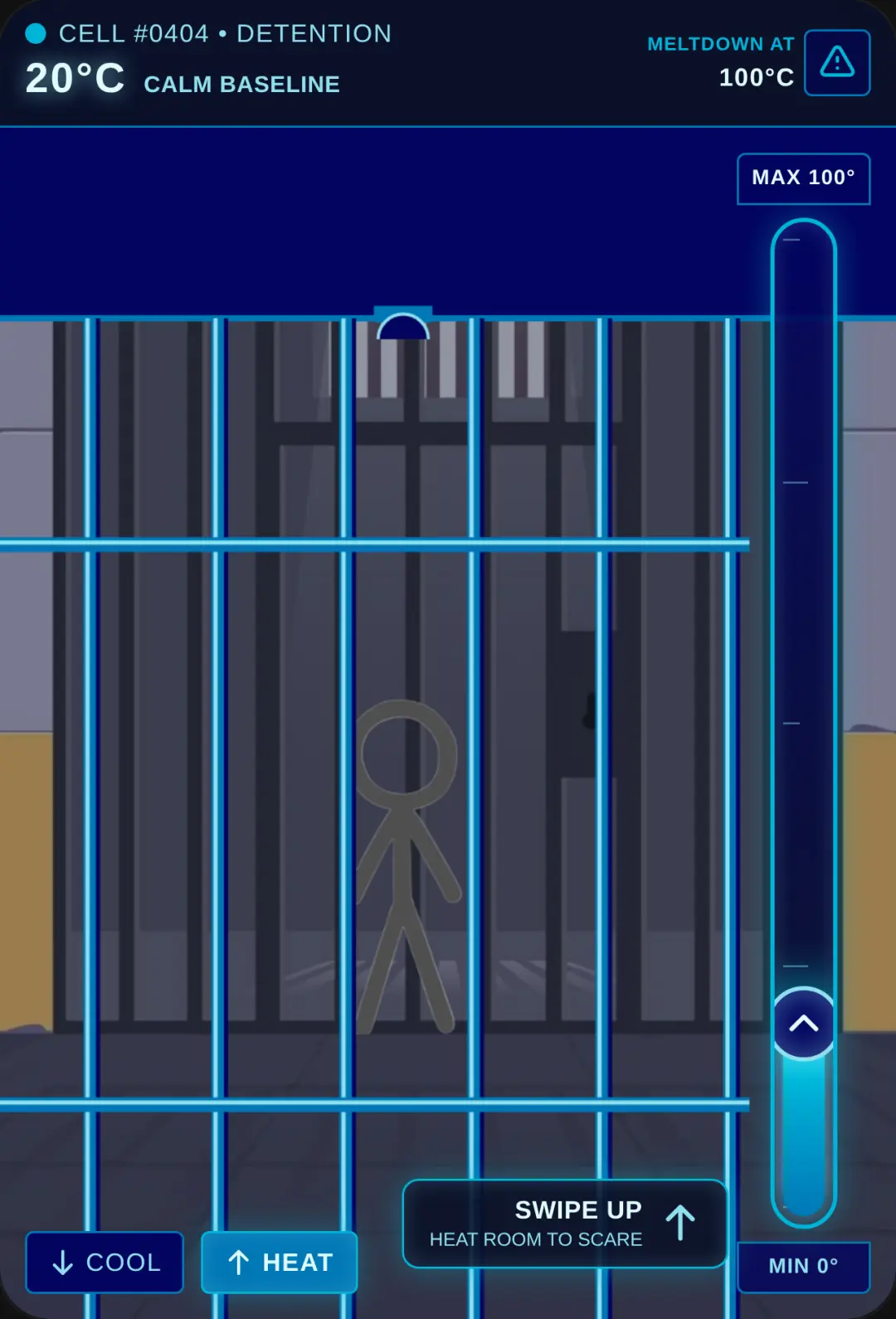 Blue Lockdown: Stick Girl cover
