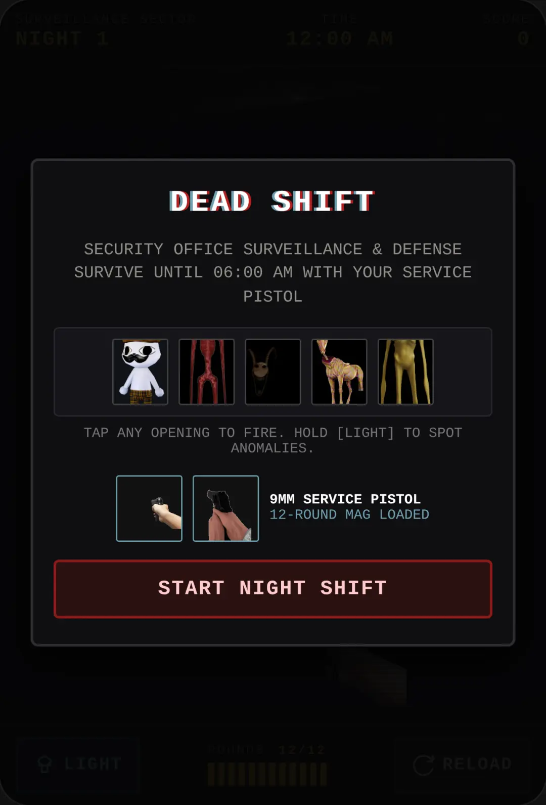 DEAD SHIFT: FIVE NIGHTS cover