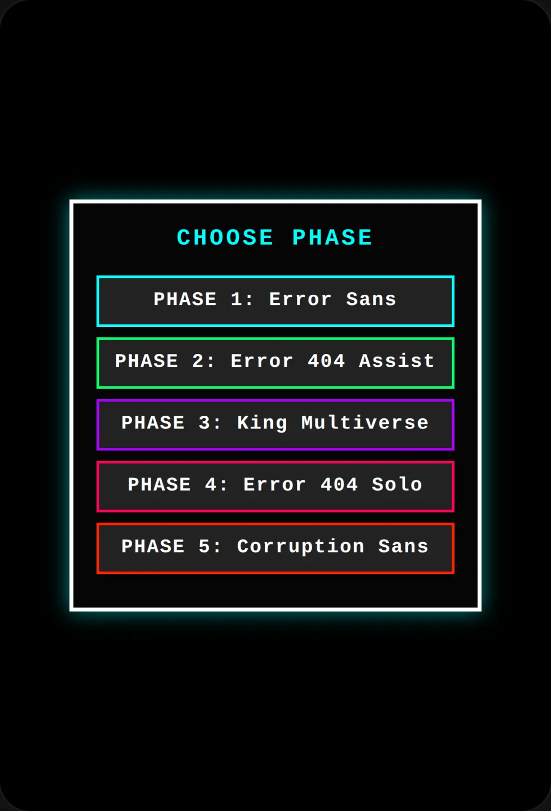 Fight Error Sans cover