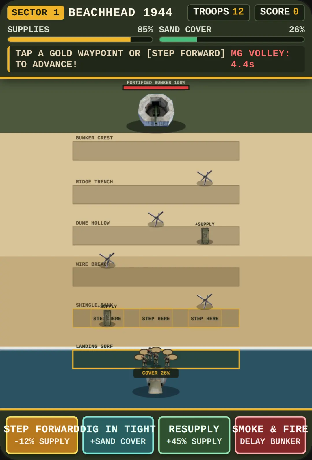 Beachhead 1944: Step by Step cover