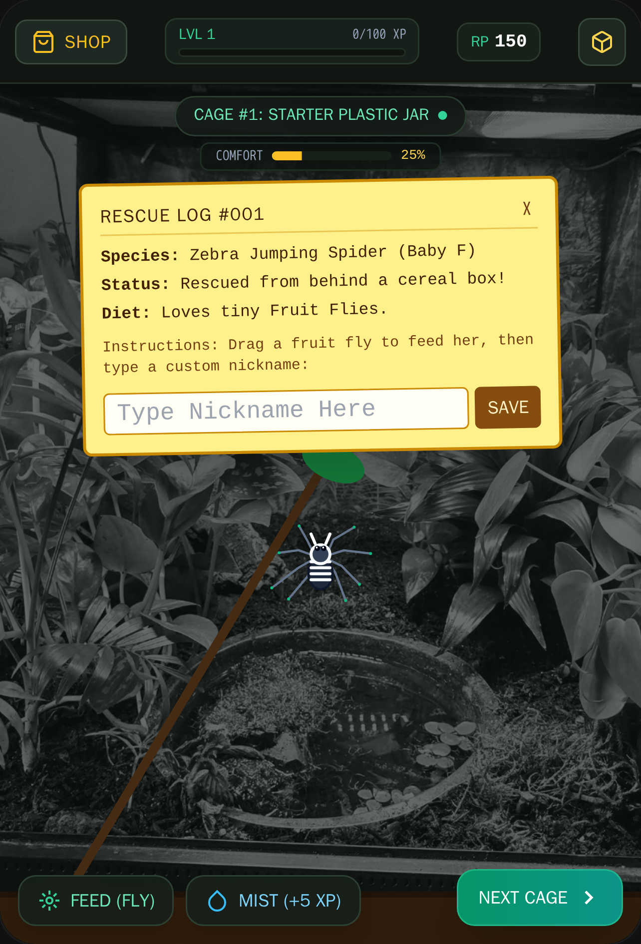 Arachnid Sanctuary Simulator(SUPER EARLY) cover