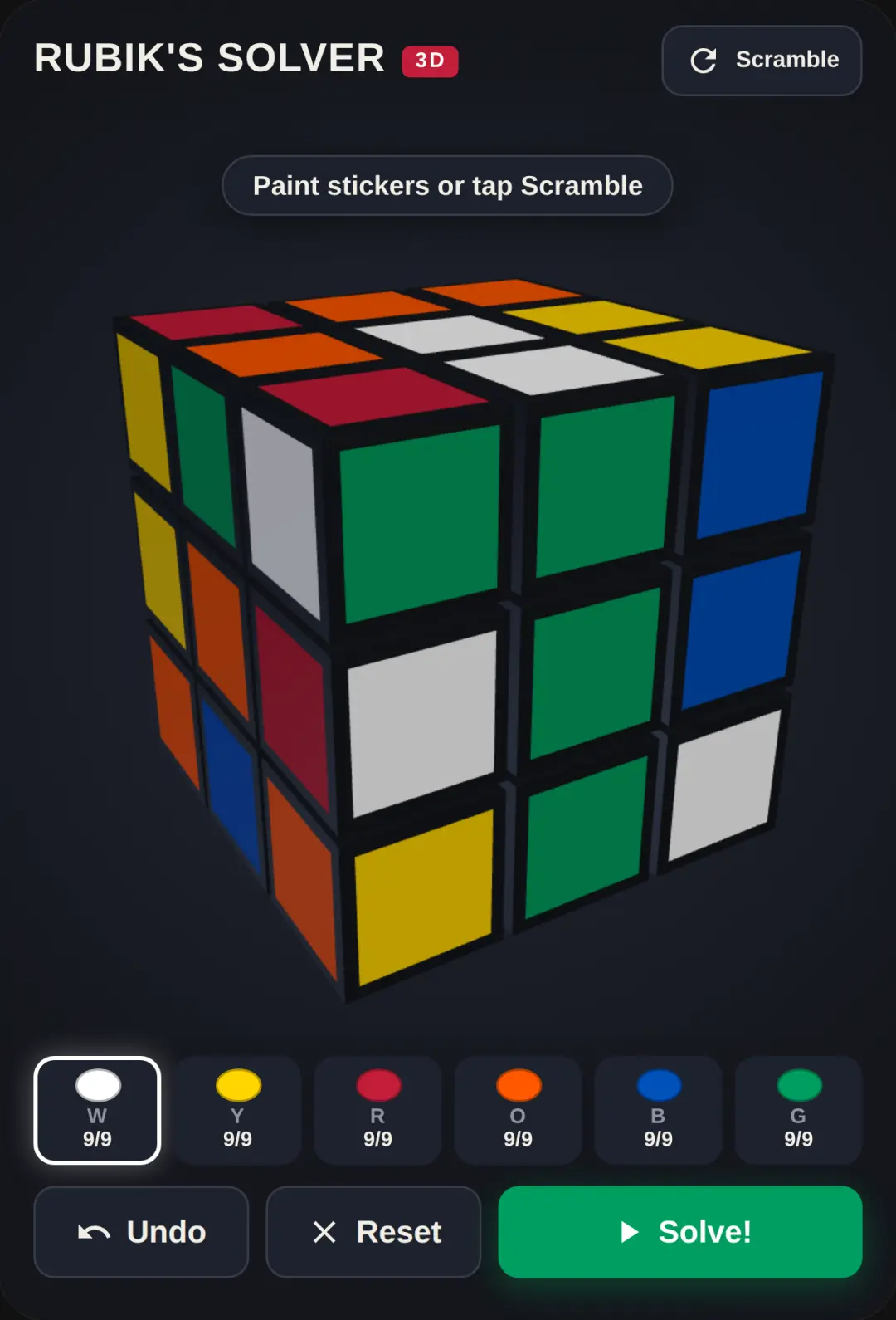 Rubik's Cube Solver cover