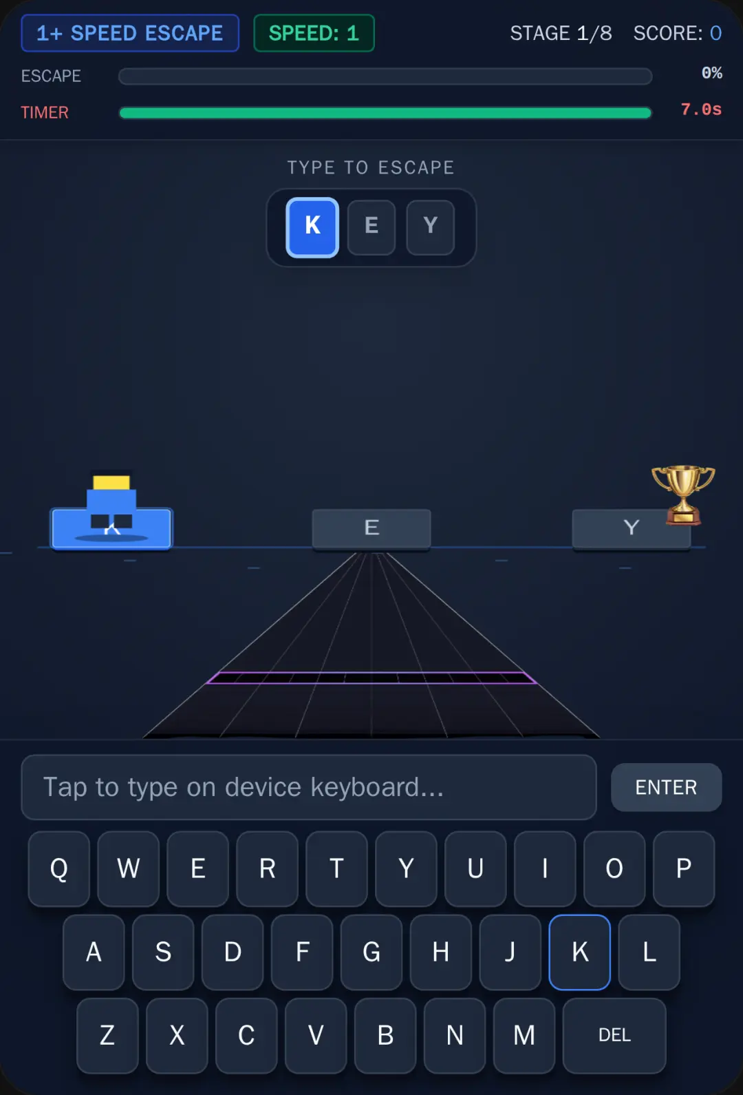 Keyboard run cover
