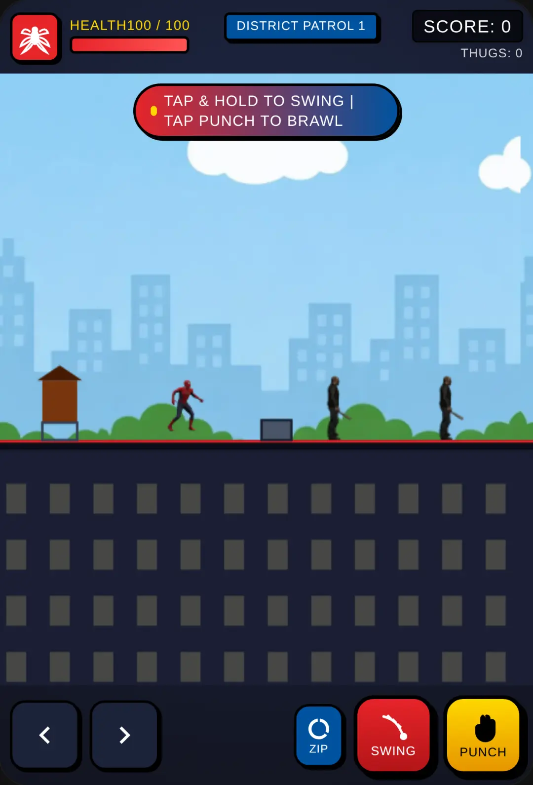 Spider-Man: Rooftop Rumble cover