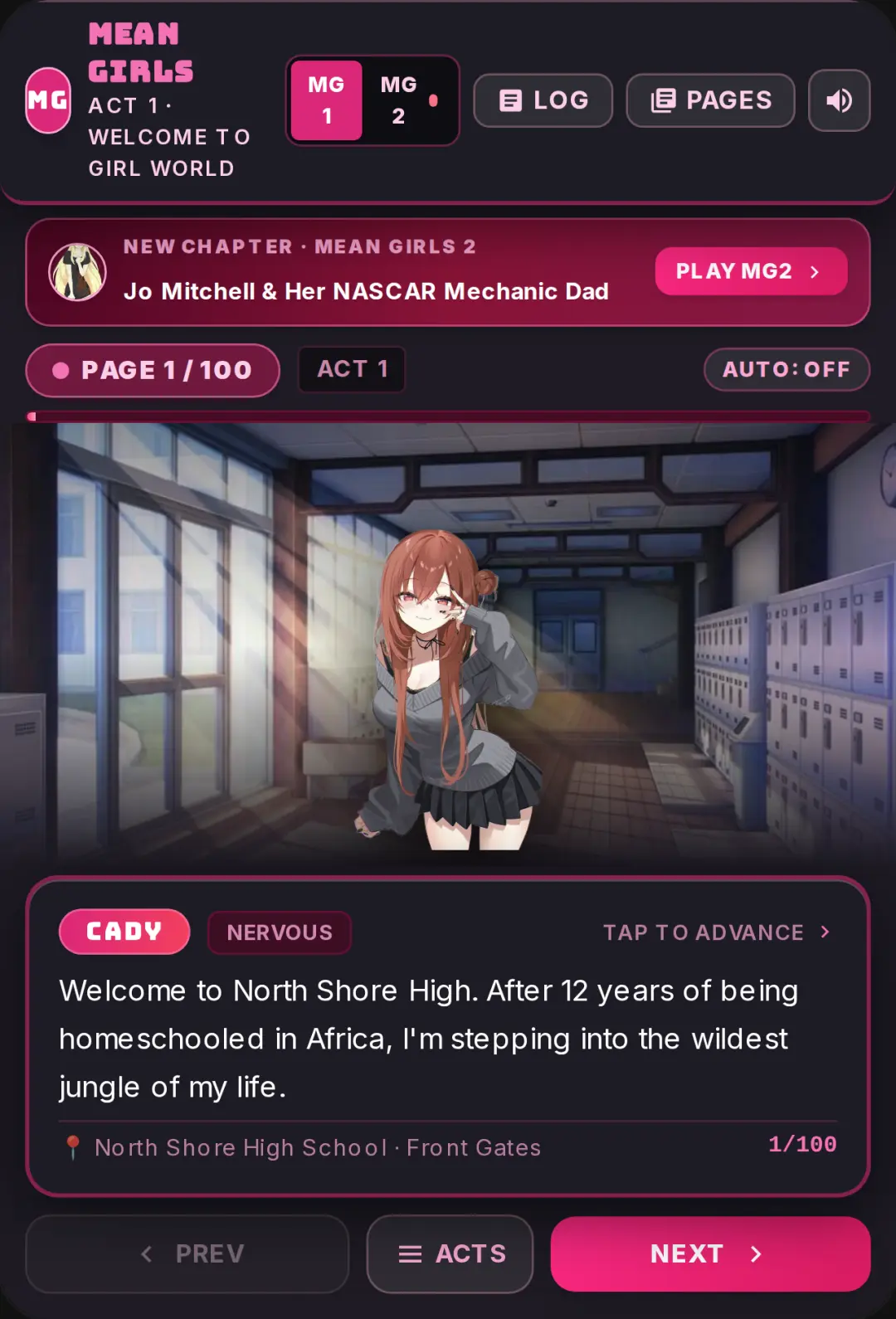 Mean Girls - Visual Novel cover