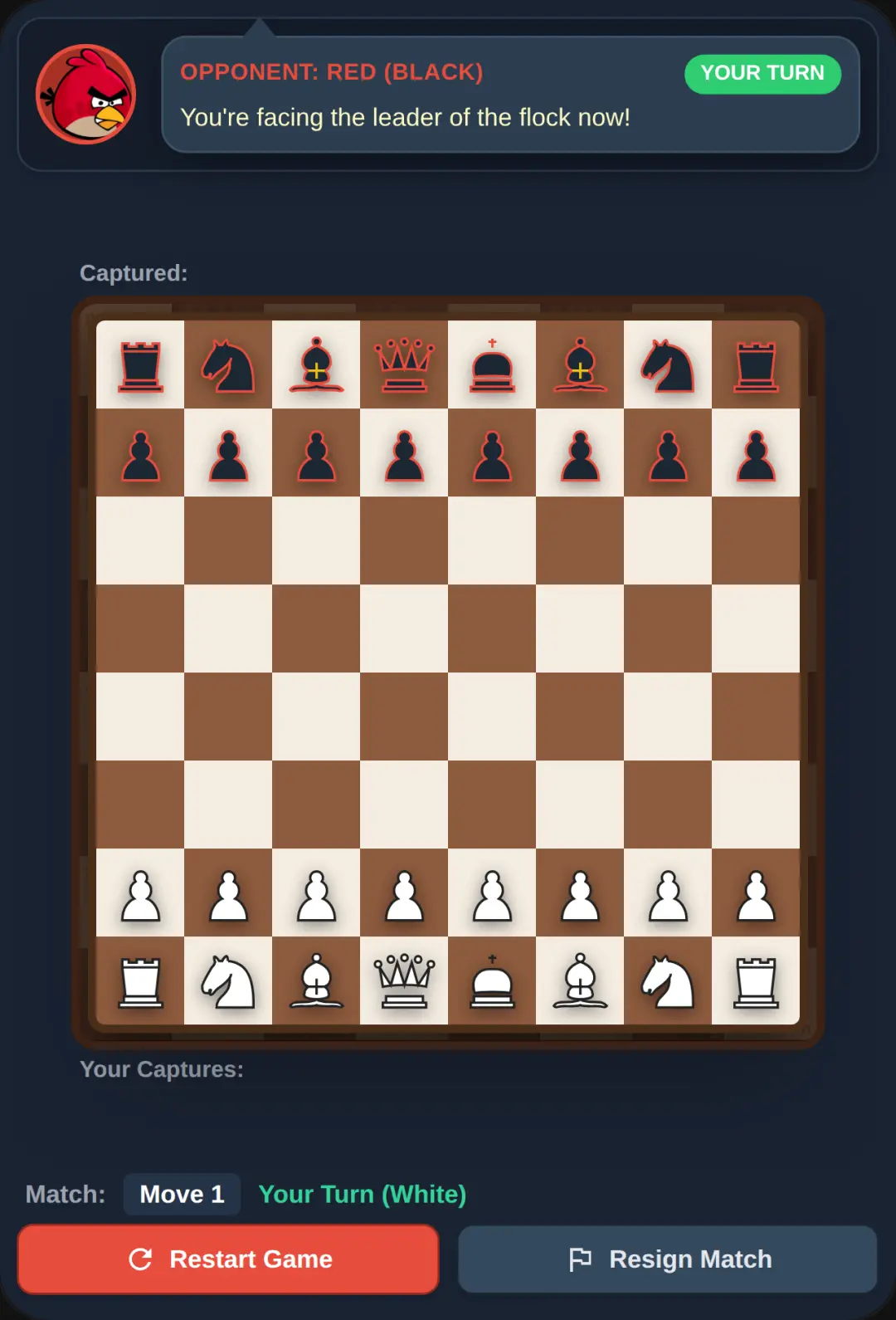 Chess with Red cover