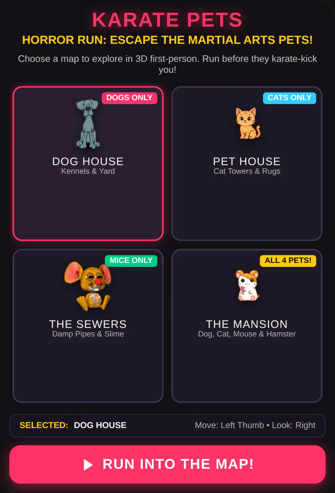 Karate Pets: Horror Run cover