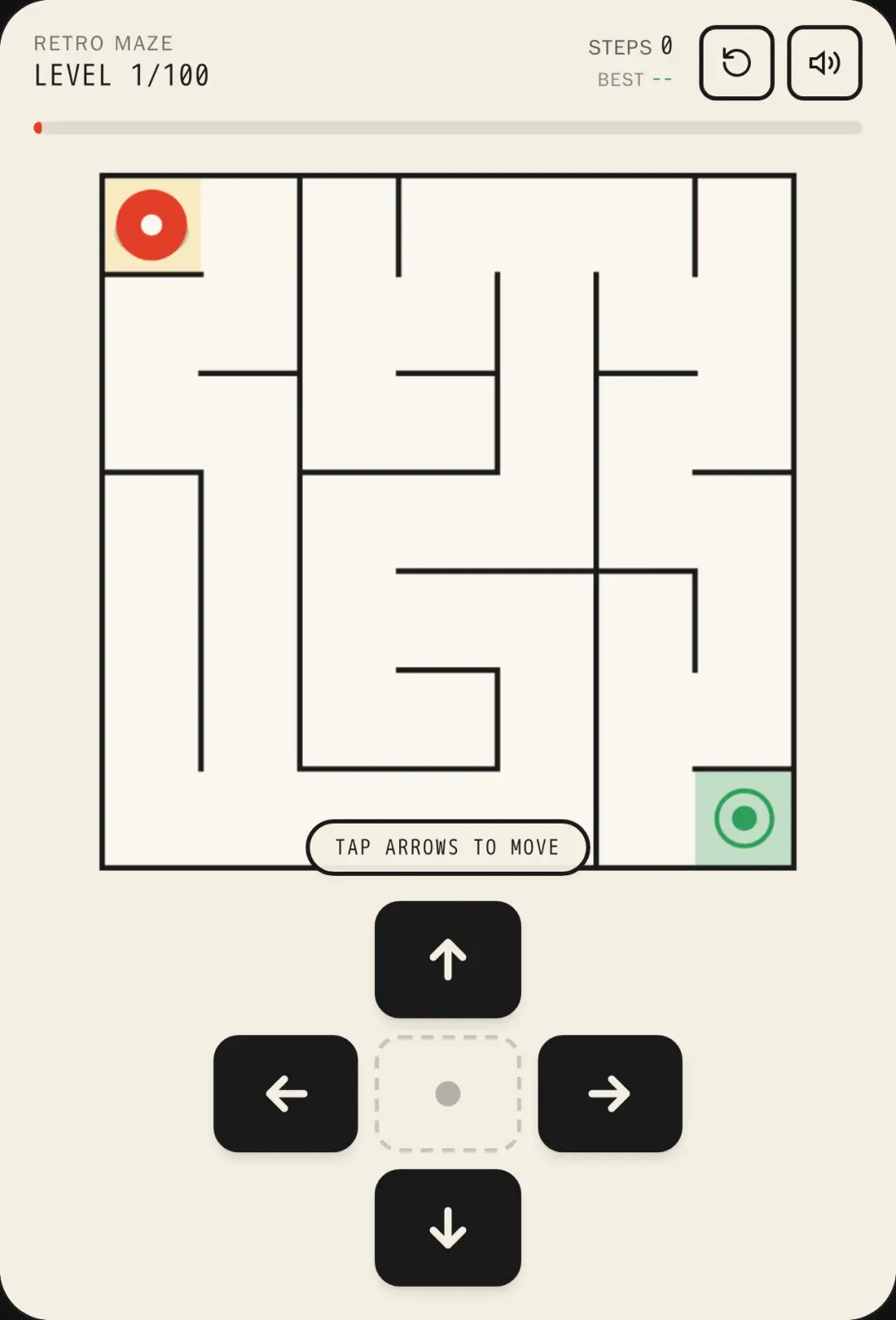 Retro Line Maze cover