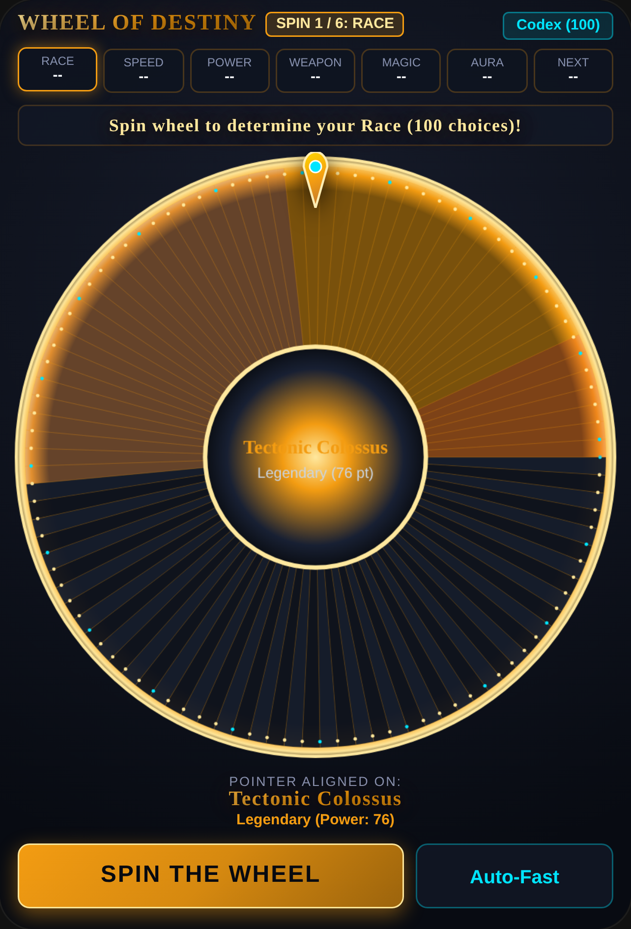 Wheel of Fate - 100 Spins & Destiny Rank cover