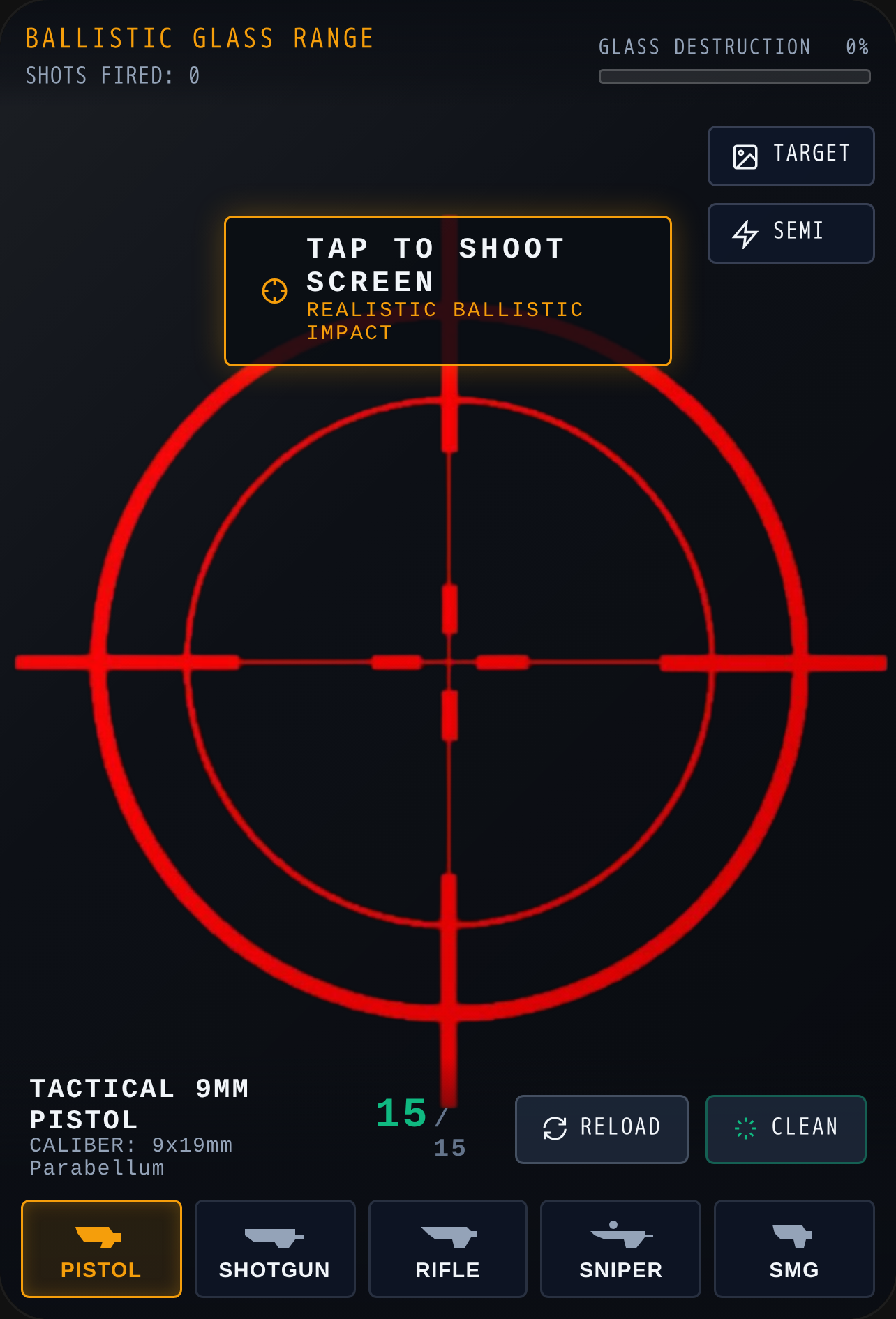 Ballistic Screen Shatter cover