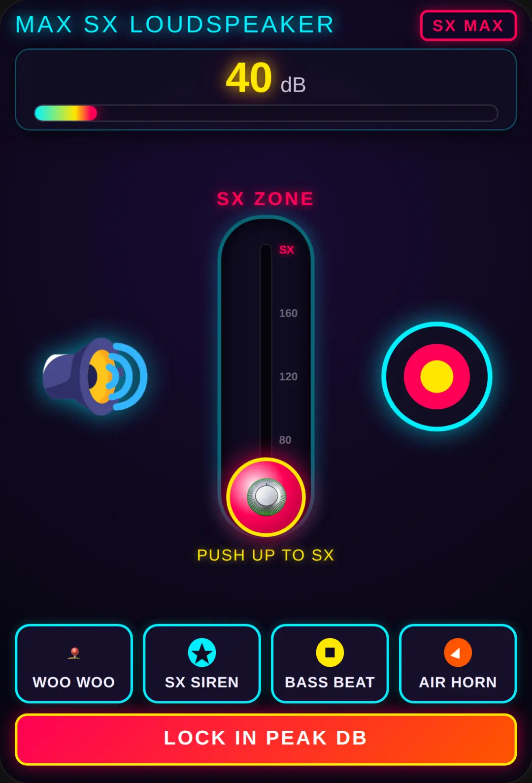SX Loudspeaker Sound Game cover