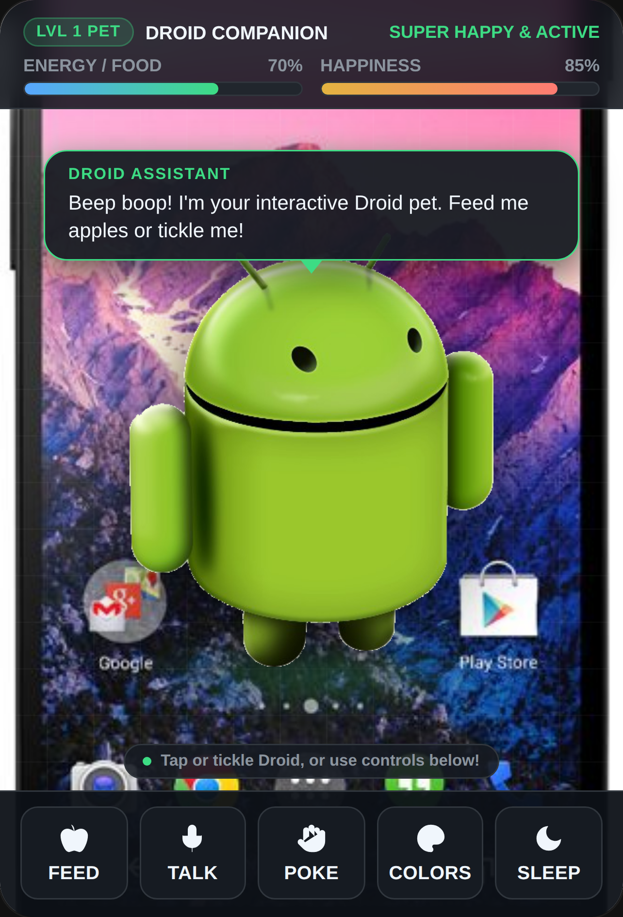 Talking Droid Pet cover