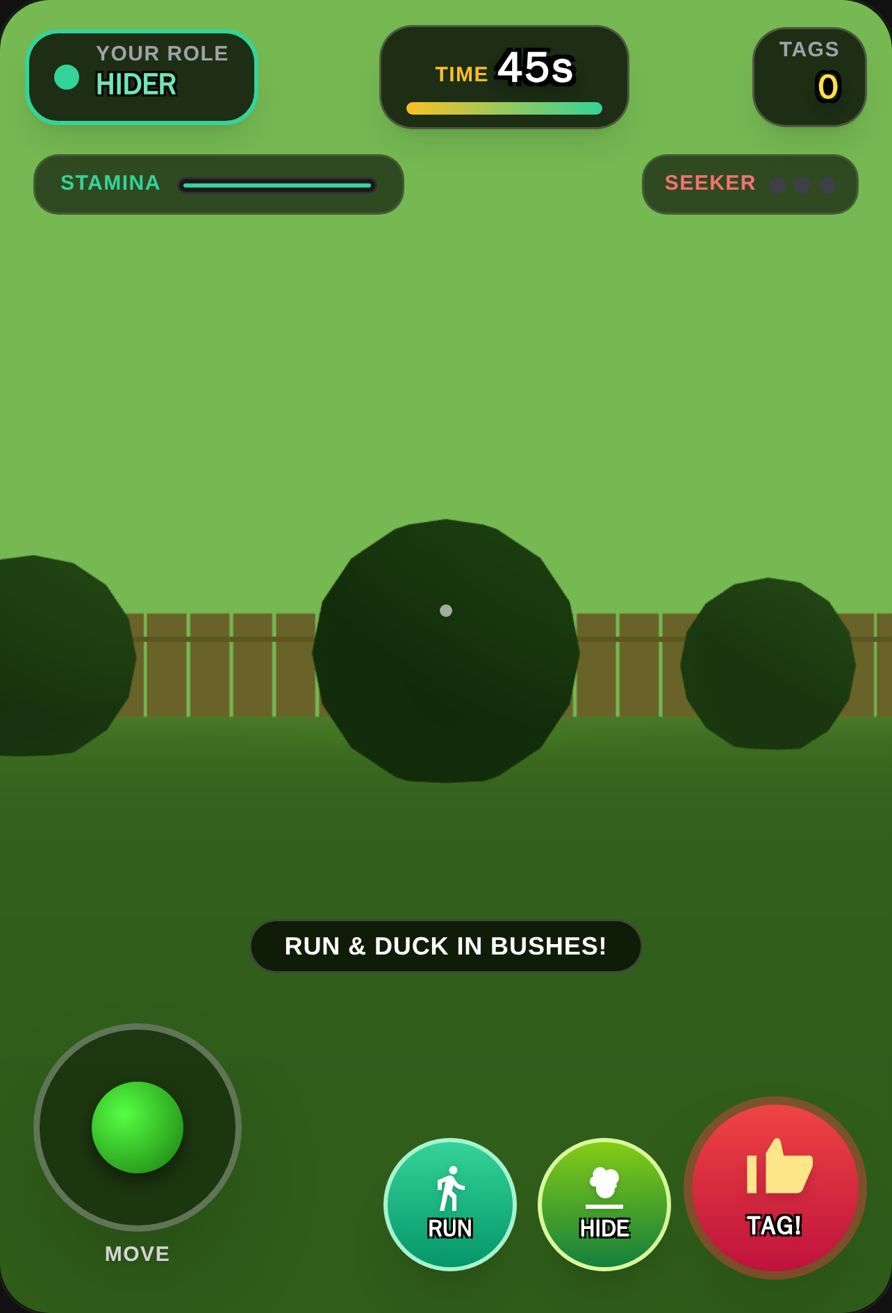 Hide and Seek: Backyard curse tag cover