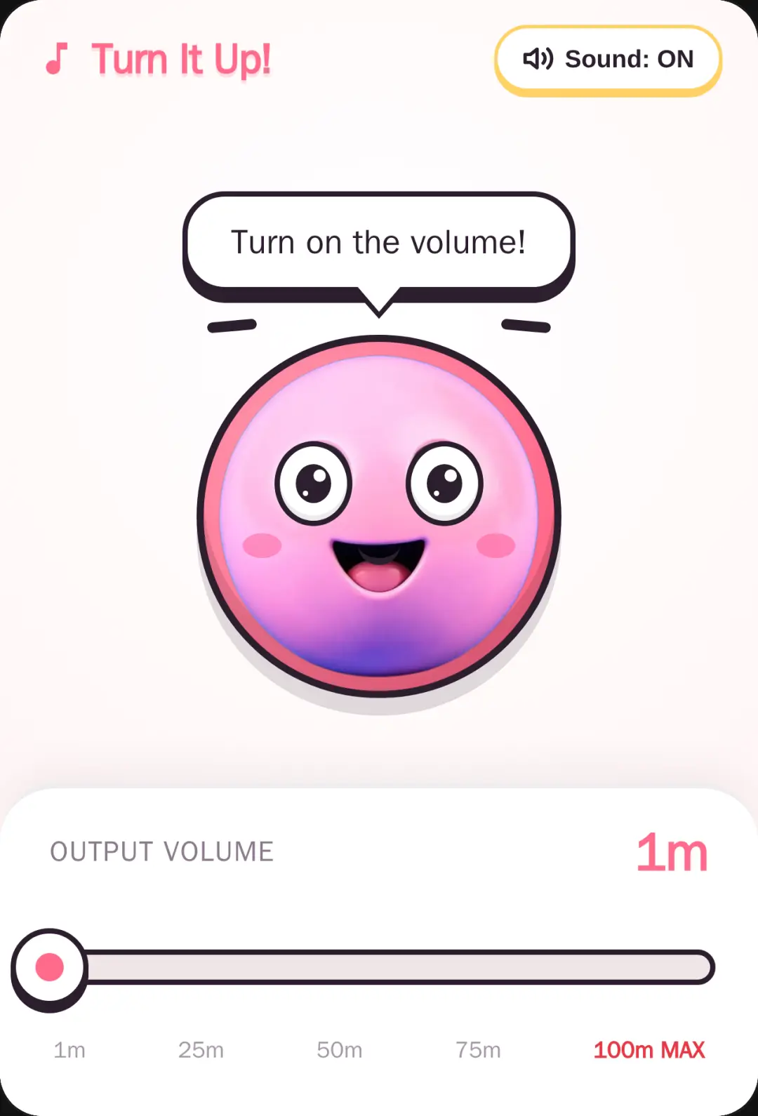 Cute Volume Blast cover