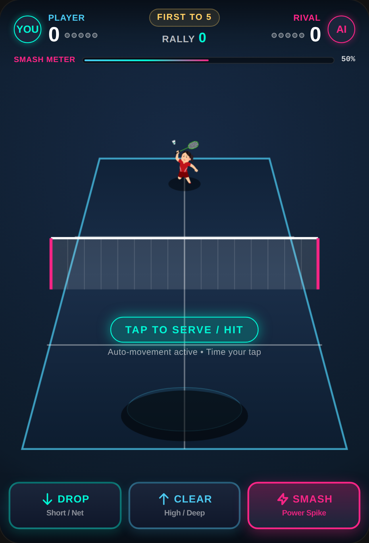 Arcade Badminton Smash cover