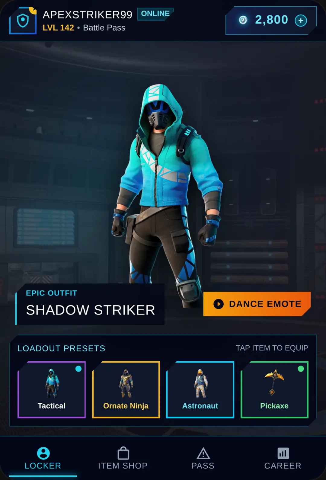 Fortnite HQ - Account Dashboard cover