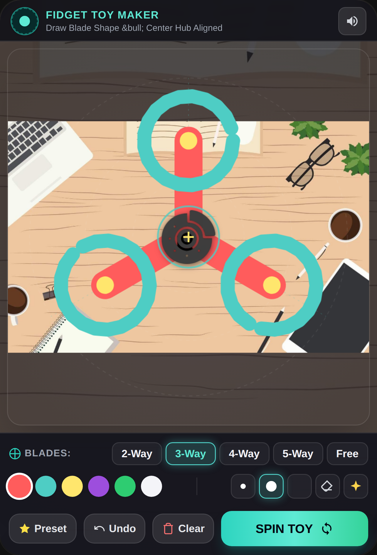 Fidget Toy Maker - Spinning Toy Studio cover