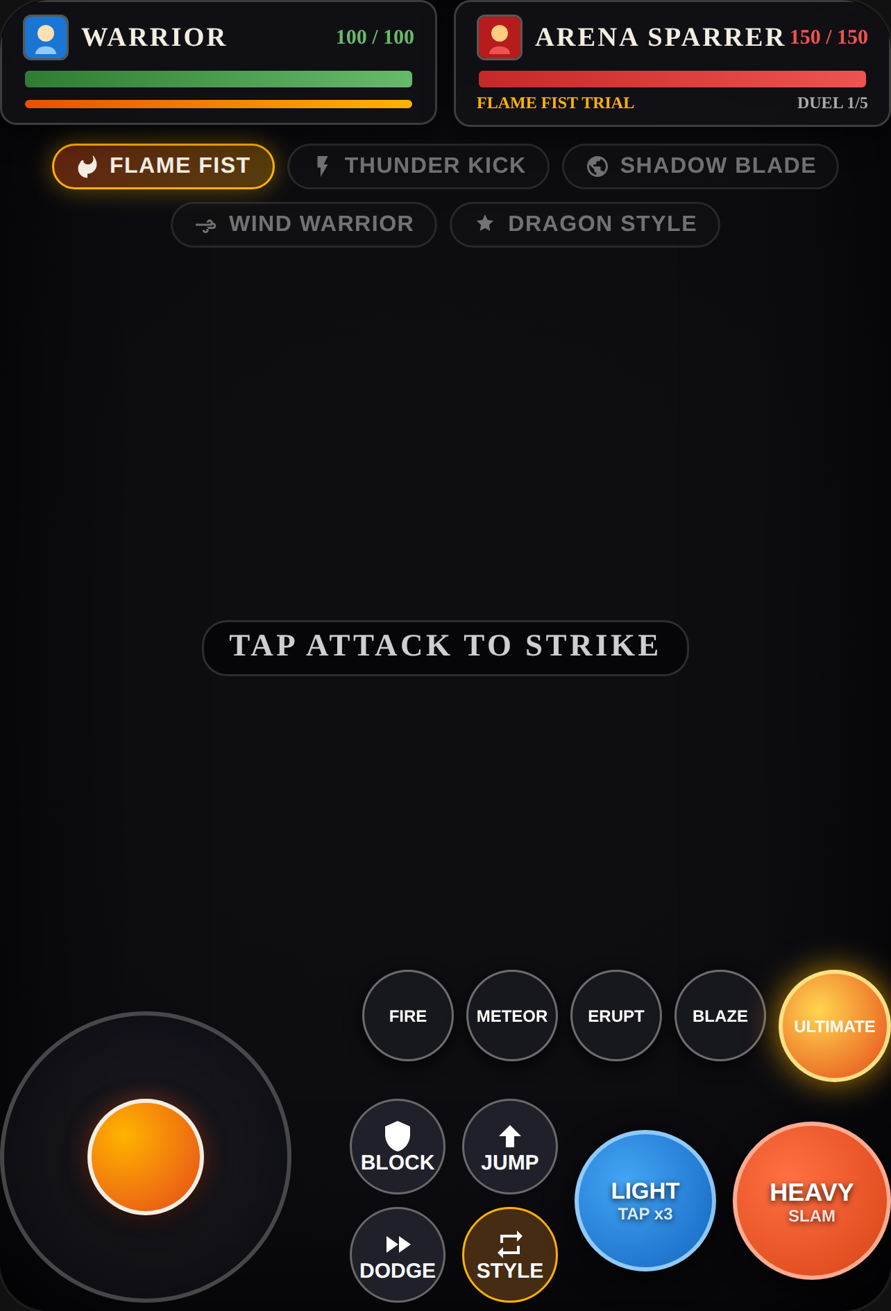 Ashen Colosseum - 3D Warrior Stances cover